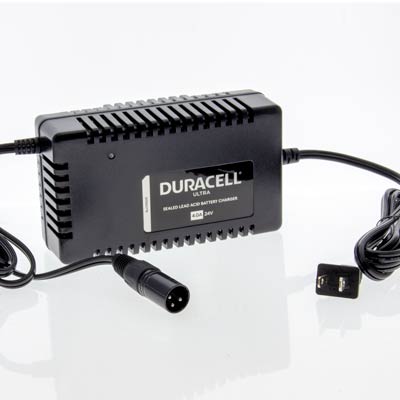 Duracell Ultra 24V 4 Amp Smart Charger for AGM SLA GEL Wheelchairs