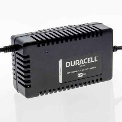 Duracell Ultra 24V 4 Amp Smart Charger for AGM SLA GEL Wheelchairs
