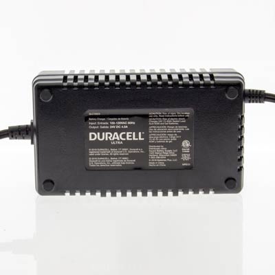 Duracell Ultra 24V 4 Amp Smart Charger for AGM SLA GEL Wheelchairs