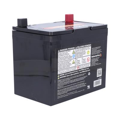 Duracell Ultra 12V 80AH AGM Sealed Lead Acid Battery P Terminals Power Mobility