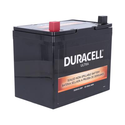 Duracell Ultra 12V 80AH AGM Sealed Lead Acid Battery P Terminals Power Mobility