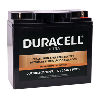 Duracell Ultra 12V 20AH High Rate AGM Sealed Lead Acid Battery