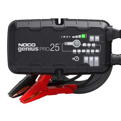 NOCO Genius Pro25 25A Smart Battery Charger for Auto, Marine, Golf