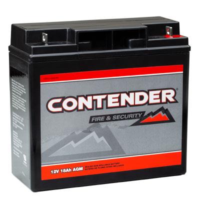 Contender 12V 17Ah AGM Sealed Lead Acid Battery for Fire & Security Systems