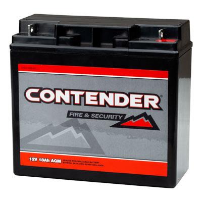 Contender 12V 17Ah AGM Sealed Lead Acid Battery for Fire & Security Systems