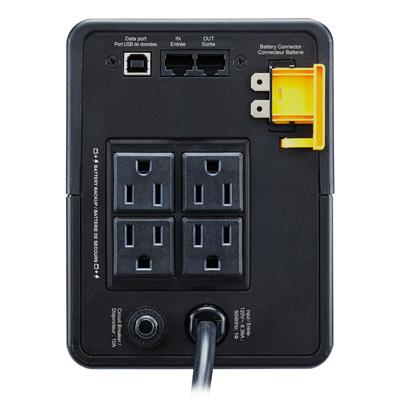 APC Back-UPS 750VA Tower UPS Battery Backup, Surge Protector, USB Charging
