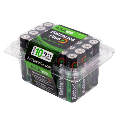 Batteries Plus AAA Alkaline Batteries 24-Pack: Reliable, Long-Lasting Power for Devices