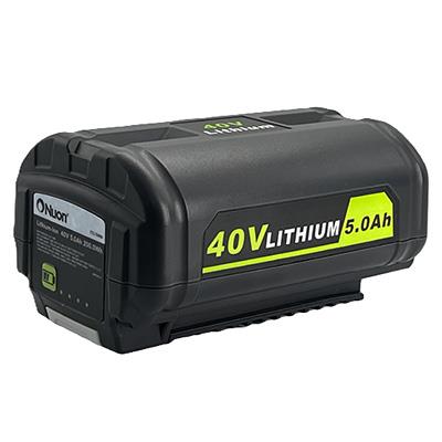 High-Performance 40V 5.0Ah Lithium-Ion Replacement Battery for Ryobi Lawn Tools
