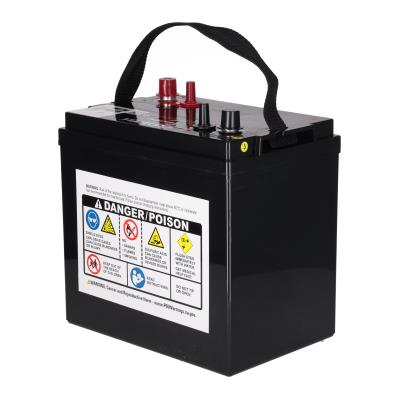 Duracell Ultra 205Ah 6V AGM Golf Cart Battery - Deep Cycle, Maintenance-Free Power
