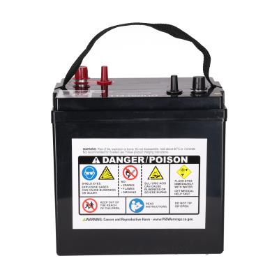 Duracell Ultra 205Ah 6V AGM Golf Cart Battery - Deep Cycle, Maintenance-Free Power