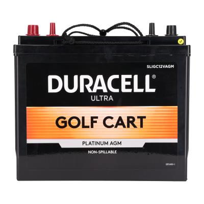 Duracell Ultra 12V AGM GC12 150Ah Deep Cycle Battery: Golf Cart, RV, Scrubber