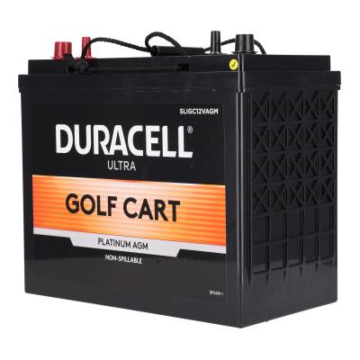Duracell Ultra 12V AGM GC12 150Ah Deep Cycle Battery: Golf Cart, RV, Scrubber