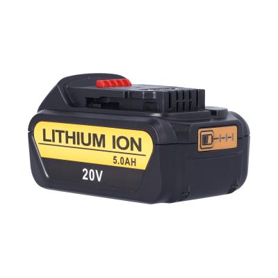 High-Performance 20V 5.0Ah Lithium-Ion Battery for DEWALT MAX Tool Replacement