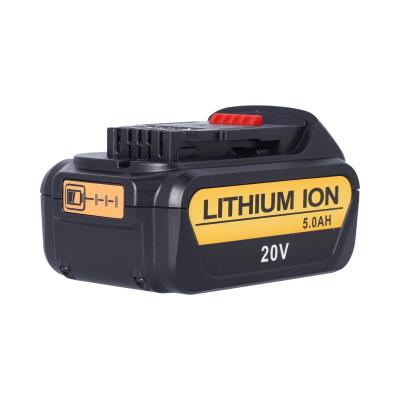 High-Performance 20V 5.0Ah Lithium-Ion Battery for DEWALT MAX Tool Replacement