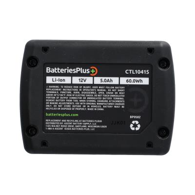 High-Performance 12V 5.0Ah Lithium-Ion Battery for MILWAUKEE M12 Tools, Replacement 48-11-2450
