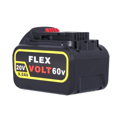 Powerful 20V/60V 9.0Ah Lithium-Ion Battery for DEWALT FLEXVOLT Cordless Tools