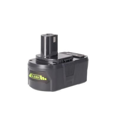 Powerful 18V 4.0Ah Lithium-Ion Battery for Ryobi ONE+ PBP005 Tool Replacement