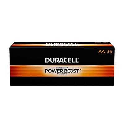 Duracell Coppertop AA 1.5V Alkaline Batteries, Long-Lasting Power, 36-Pack