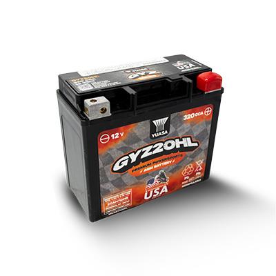 Yuasa GYZ20HL 12V 20Ah 320CCA AGM Powersport Battery for ATV