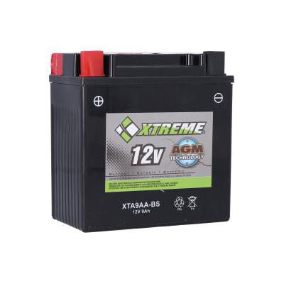 Xtreme 12V 9Ah AGM Maintenance-Free Powersports Generator Battery