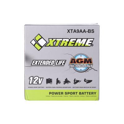 Xtreme 12V 9Ah AGM Maintenance-Free Powersports Generator Battery