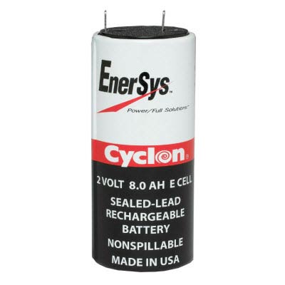 Powerful EnerSys Cyclon 2V 8AH AGM SLA Battery E Cell Design