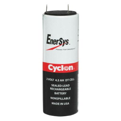 EnerSys Cyclon 2V 4.5AH AGM DT Cell SLA Battery - Leakproof, 15-Year Life