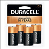 Duracell Coppertop 1.5V C LR14 Alkaline Batteries 4-Pack Long-Lasting Power