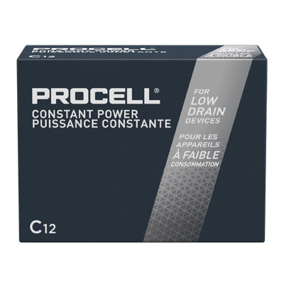 Dependable Duracell Constant 1.5V C LR14 Alkaline Batteries - 12 Pack