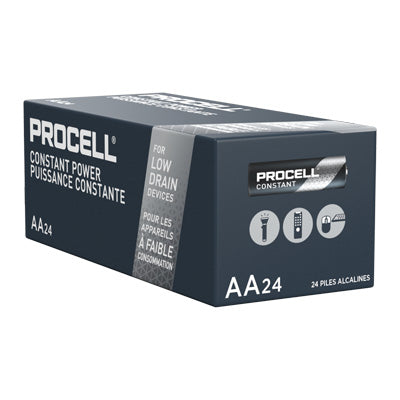 Duracell ProCell Constant 1.5V AA LR6 Long-Lasting Alkaline Batteries - 24 Count