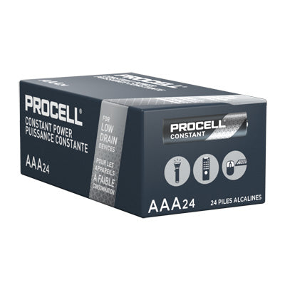 Duracell Constant 1.5V AAA LR03 Alkaline Batteries 24-Pack for Professional Devices