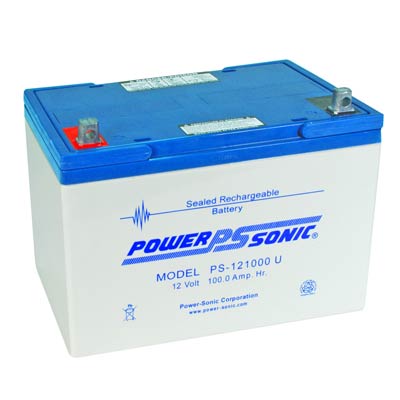 Power Sonic 12V 100AH AGM SLA Battery: High-Performance, Spill-Proof, NB Terminals