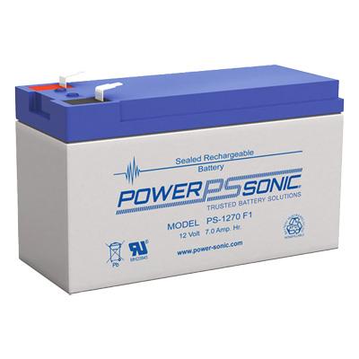 Reliable Power Sonic 12V 7Ah AGM Sealed Lead Acid F1 Terminal Battery