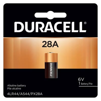 Duracell 6V 28A/28L Alkaline Battery for Specialty Devices, Long-Lasting Power