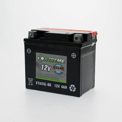 Xtreme 5L-BS 12V 70CCA AGM Powersport Battery for ATV Motorcycle Snowmobile
