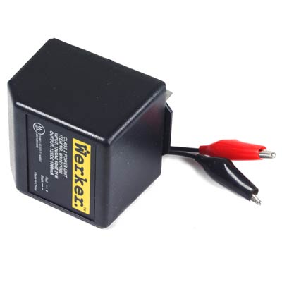 Werker Smart 12V 1 Amp Automatic AGM SLA Battery Charger with Alligator Clips