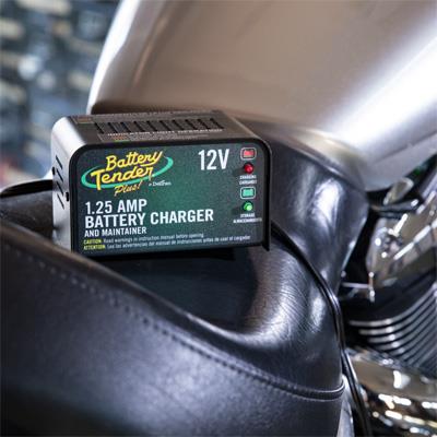 Battery Tender Plus 12V 1.25A Smart Charger & Maintainer for Powersport Batteries