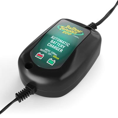 Battery Tender Weatherproof 12V 800mA Charger for Motorcycle, ATV, Boat