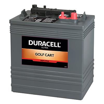 Duracell Ultra 255AH 6V Deep Cycle Golf Cart & Floor Scrubber Battery GC2H