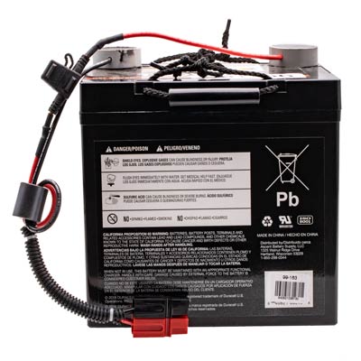 Duracell Ultra 12V 55AH AGM SLA Medical Battery for SV21 StyleView
