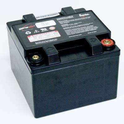 Genesis 12V 26AH AGM EP Series Sealed Lead Acid Battery with M6 Terminals