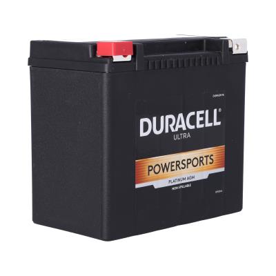 Powerful Duracell Ultra 16-B 12V 325CCA AGM Powersport Battery for ATV Motorcycle