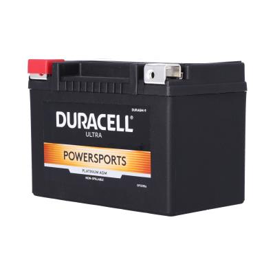 Duracell Ultra 9-BS 12V 120CCA AGM Powersport Battery for Motorcycle ATV Watercraft