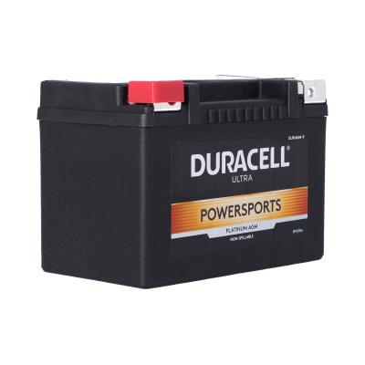 Duracell Ultra 9-BS 12V 120CCA AGM Powersport Battery for Motorcycle ATV