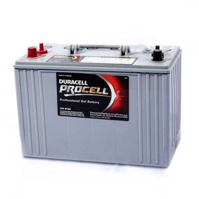 Duracell ProCell 12V 97AH GEL SLA Battery for Solar, Wheelchairs, Pumps