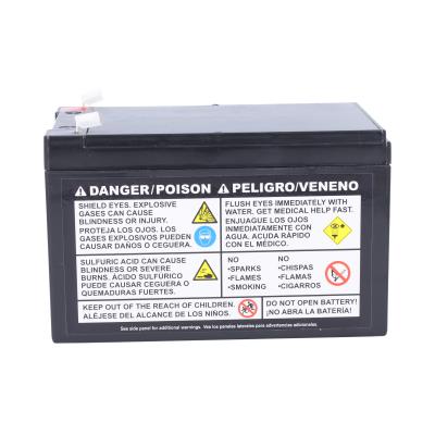 Reliable Duracell Ultra 12V 12Ah AGM Sealed Lead Acid Battery F1 Terminals