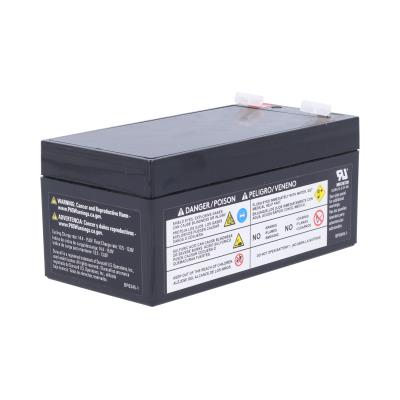 Duracell Ultra 12V 3.3AH AGM SLA Battery F1 Terminals UPS Emergency Lighting