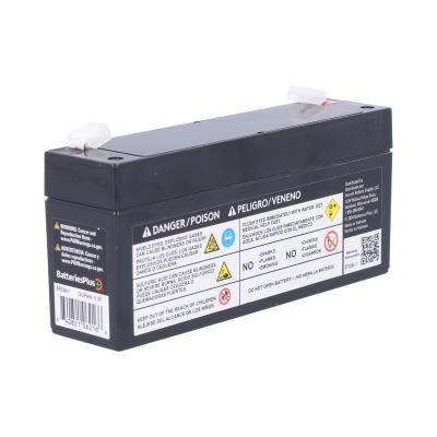 Duracell Ultra 6V 3.3AH AGM Sealed Lead Acid Battery with F1 Terminals