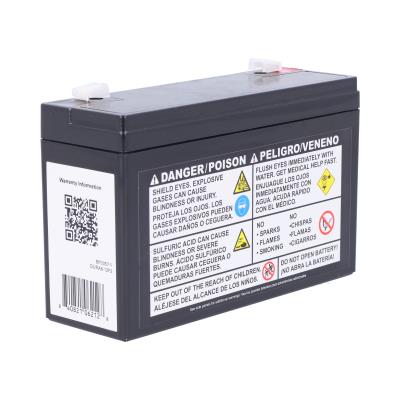 Duracell Ultra 6V 12AH AGM SLA Battery F2 Terminals Emergency Backup