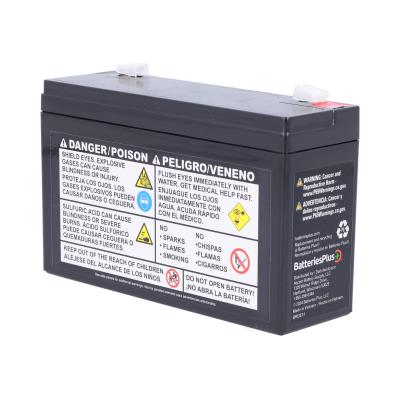 Duracell Ultra 6V 12AH AGM SLA Battery F2 Terminals Emergency Backup